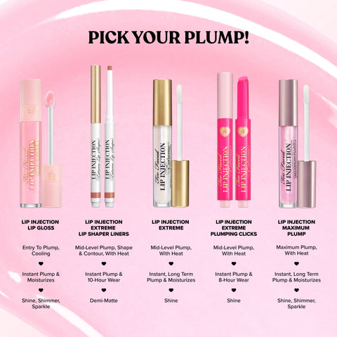 Lip Injection Maximum Plump Extra Strength Hydrating Lip Plumper Gloss