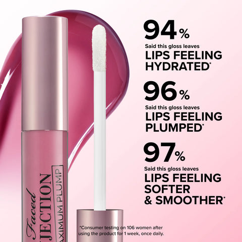 Lip Injection Maximum Plump Extra Strength Hydrating Lip Plumper Gloss